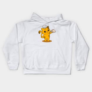 Chef cat Kids Hoodie